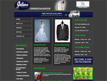 Tablet Screenshot of jolenecleaners.com